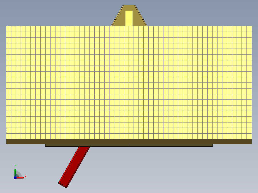 电子站牌前视图