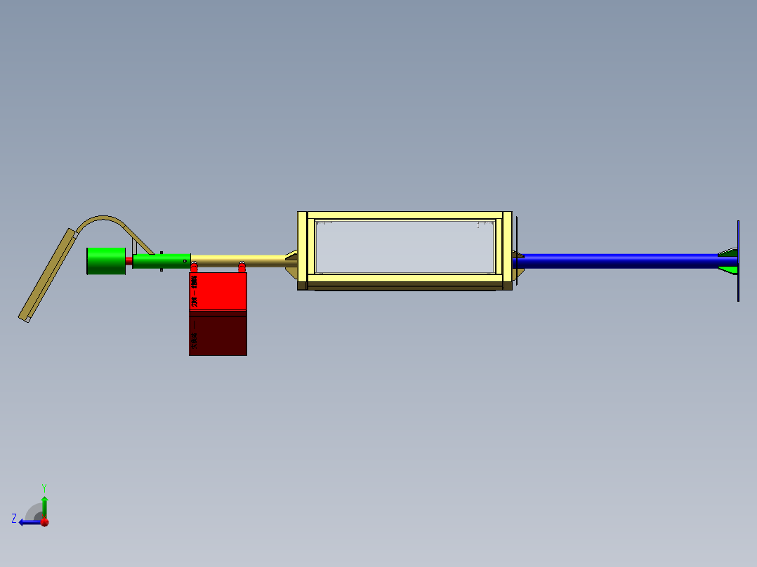 电子站牌右视图