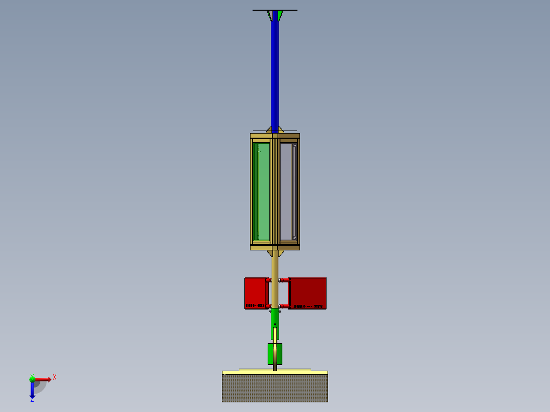 电子站牌俯视图