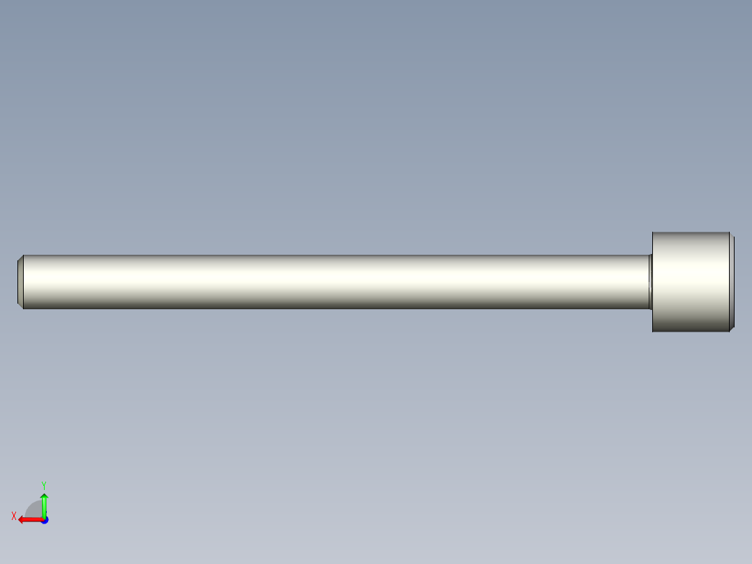 螺钉-Hexalobular_socket_screw-M6-70-50-9-11-6-C0.56.stp后视图