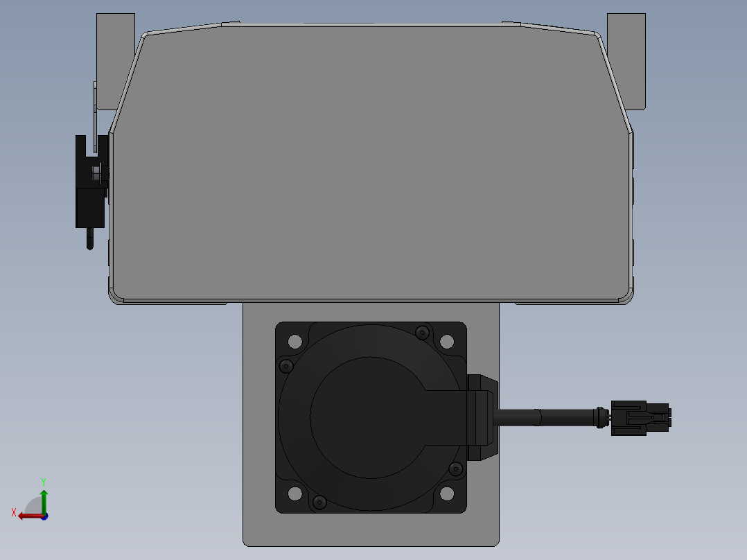 精密模组MY220-T10-300L-BM-P75B-C4-C后视图