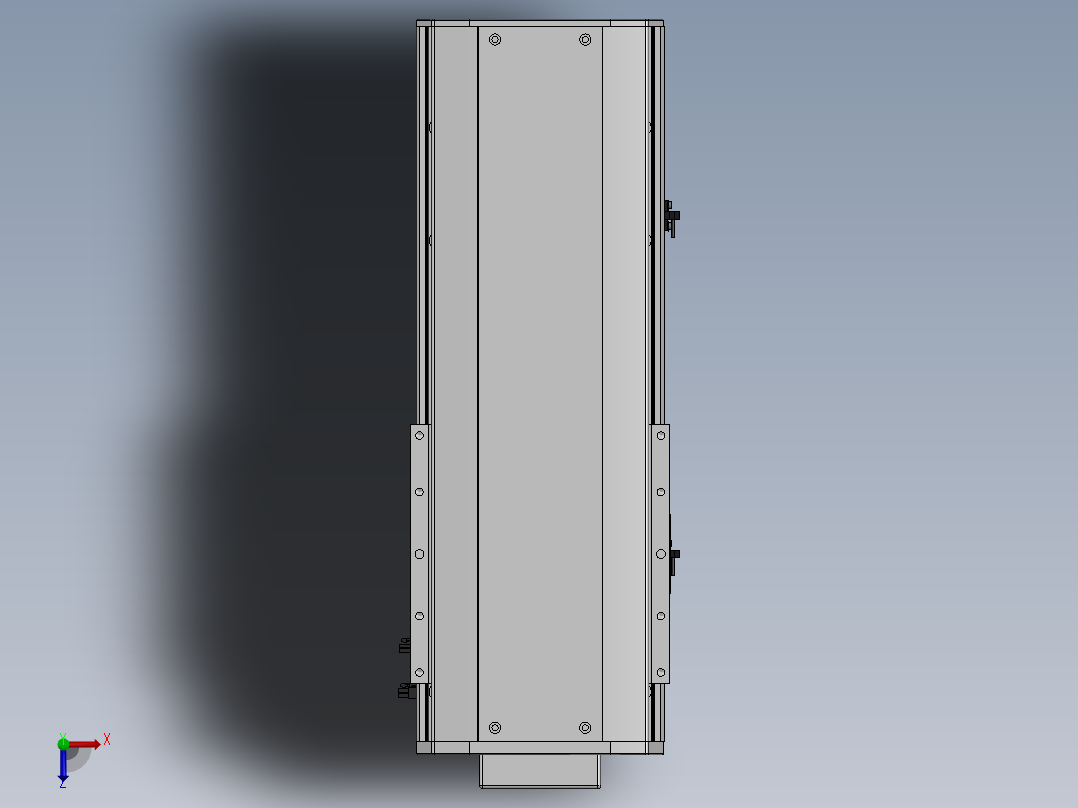 精密模组MY220-T10-300L-BM-P75B-C4-C俯视图