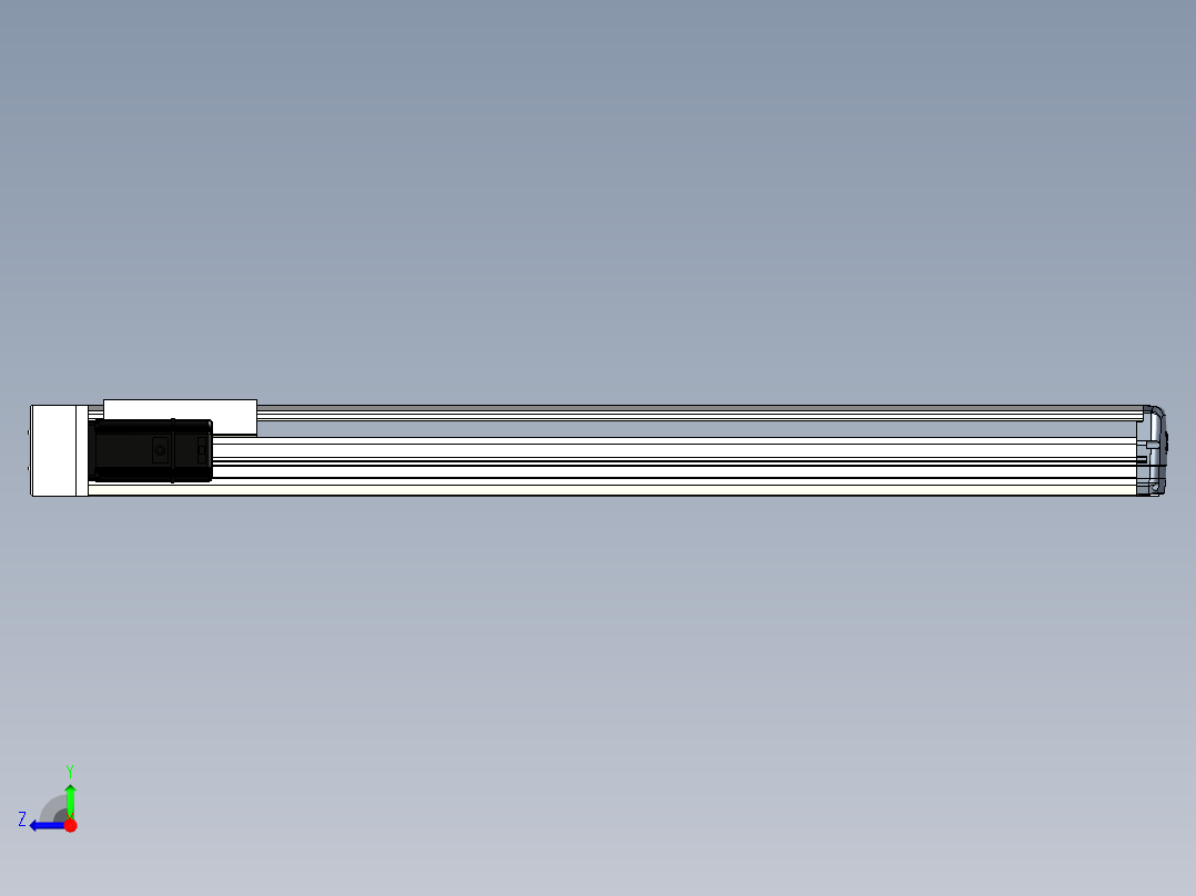 Toyo东佑达直线模组-ETH17-850-BL-M40右视图