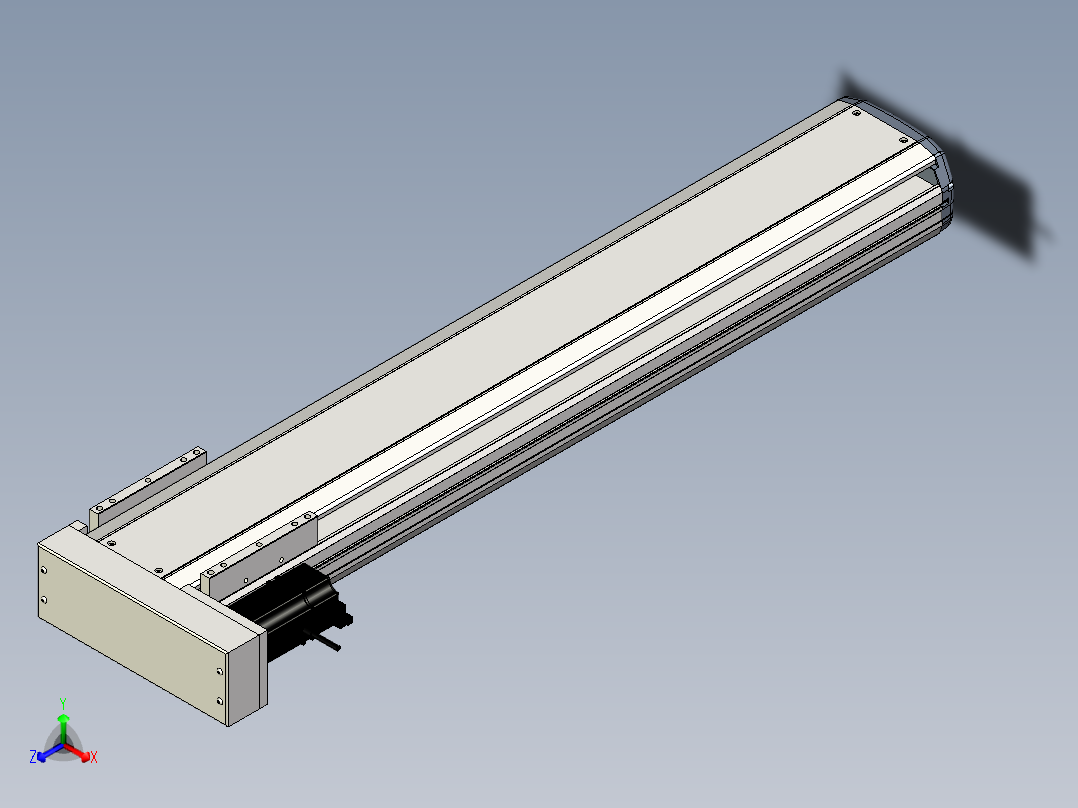 Toyo东佑达直线模组-ETH17-850-BL-M40正等轴测图