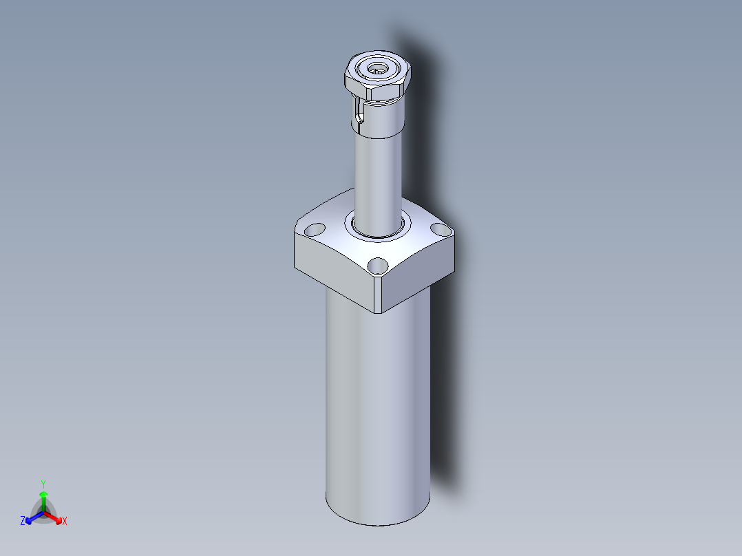 KOSMEKLHA0550-GR-Q50多系列多零件图纸模型正等轴测图