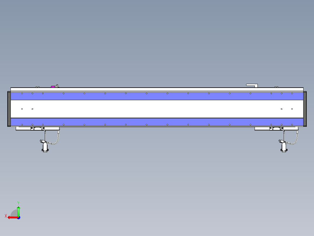 威洛博VL系列直线电机模组-2VL17E3-S900后视图