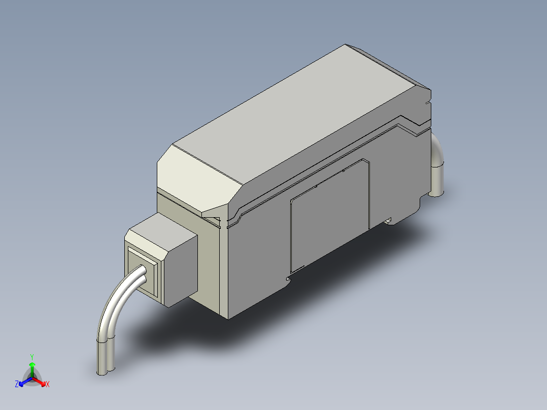 基恩士GV-21(P)_kc图纸模型主视图