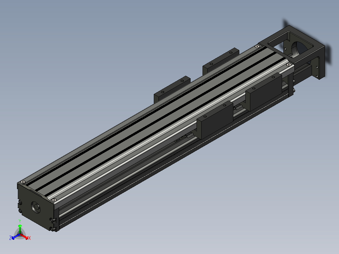 模组MK86-540A2-F0C正等轴测图