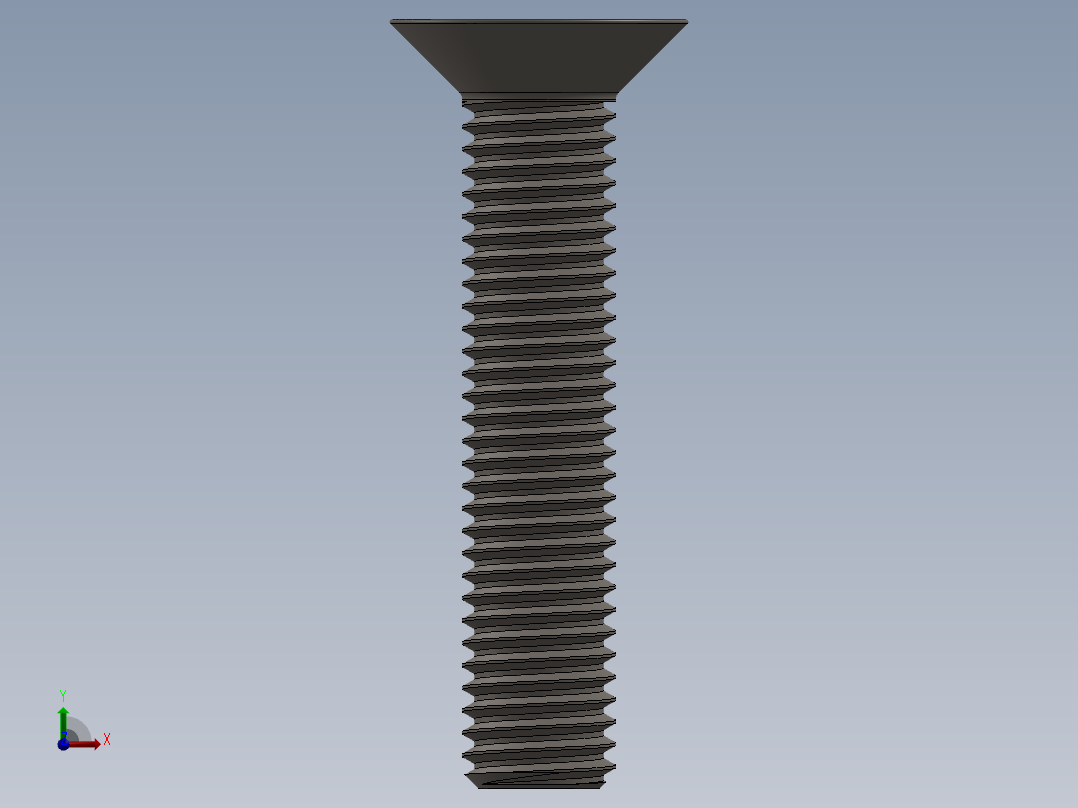 Screw_ISO_10642_M12x60_A2.SLDPRT前视图