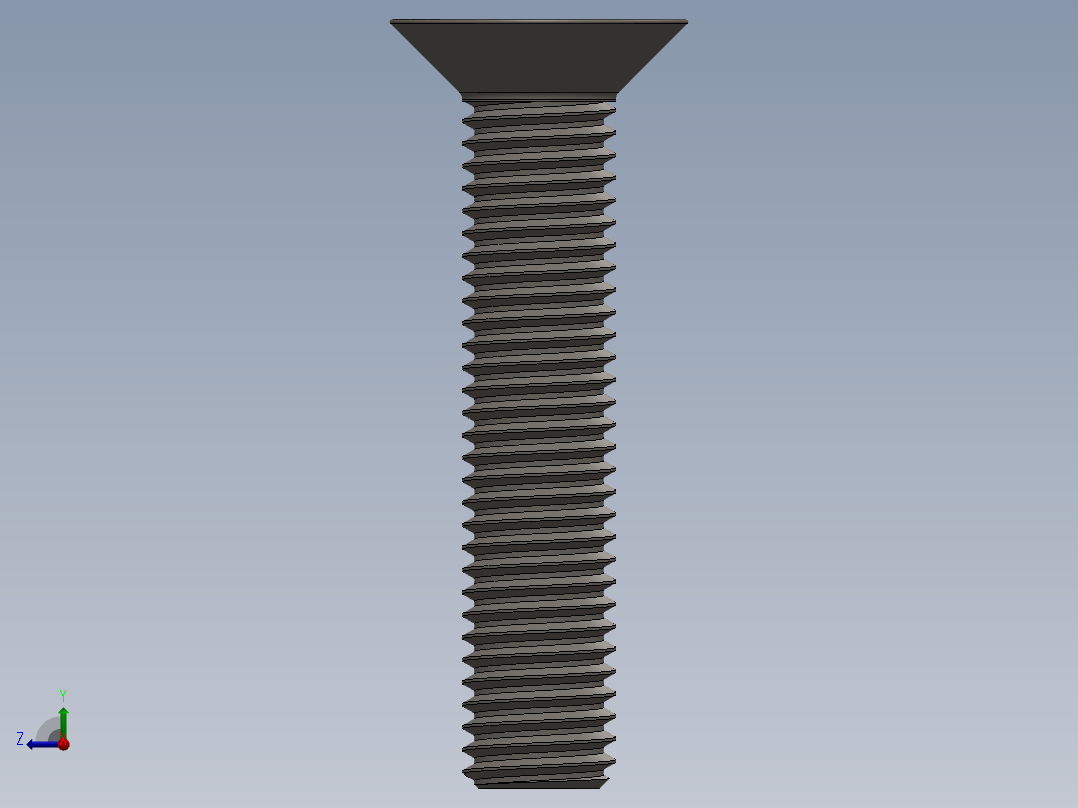 Screw_ISO_10642_M12x60_A2.SLDPRT右视图