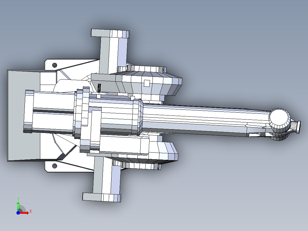 ABB IRB 1400 M200 SW IGS前视图