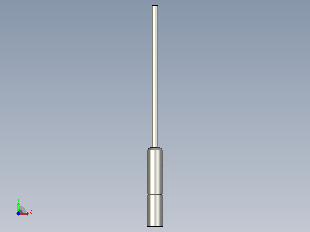 基恩士LV-S72T_kc图纸模型前视图