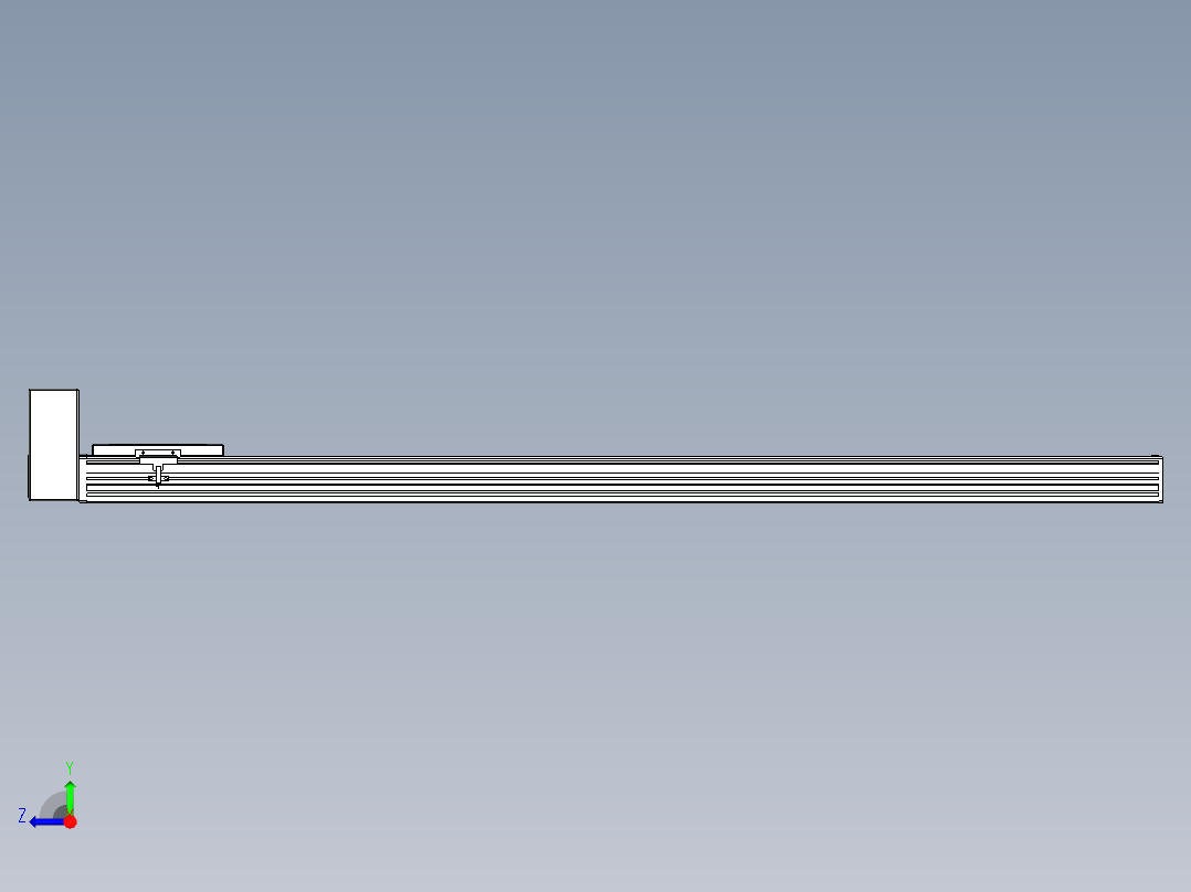 同步带全封闭直线模组TPA-HCB-120D-90-L1200-RU-C-P40-N3右视图
