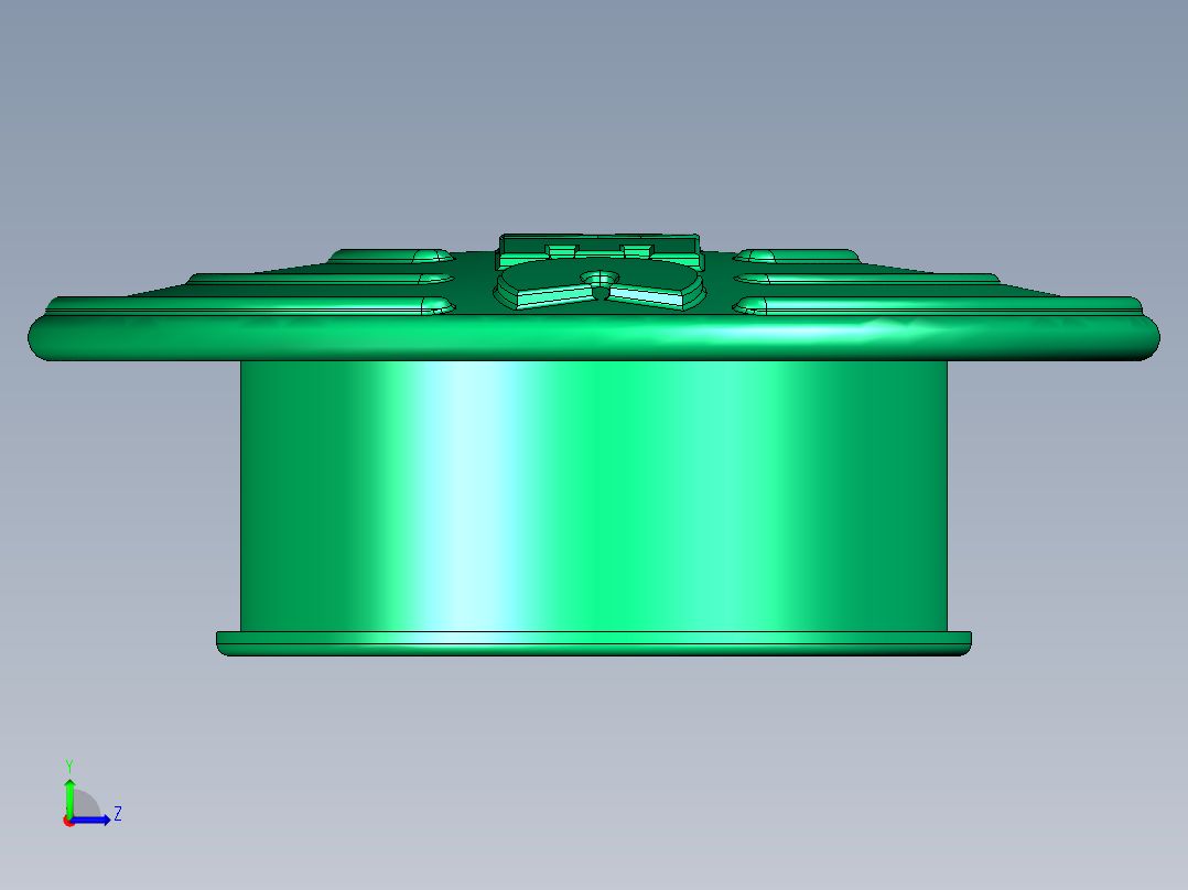 UG毕业设计左视图