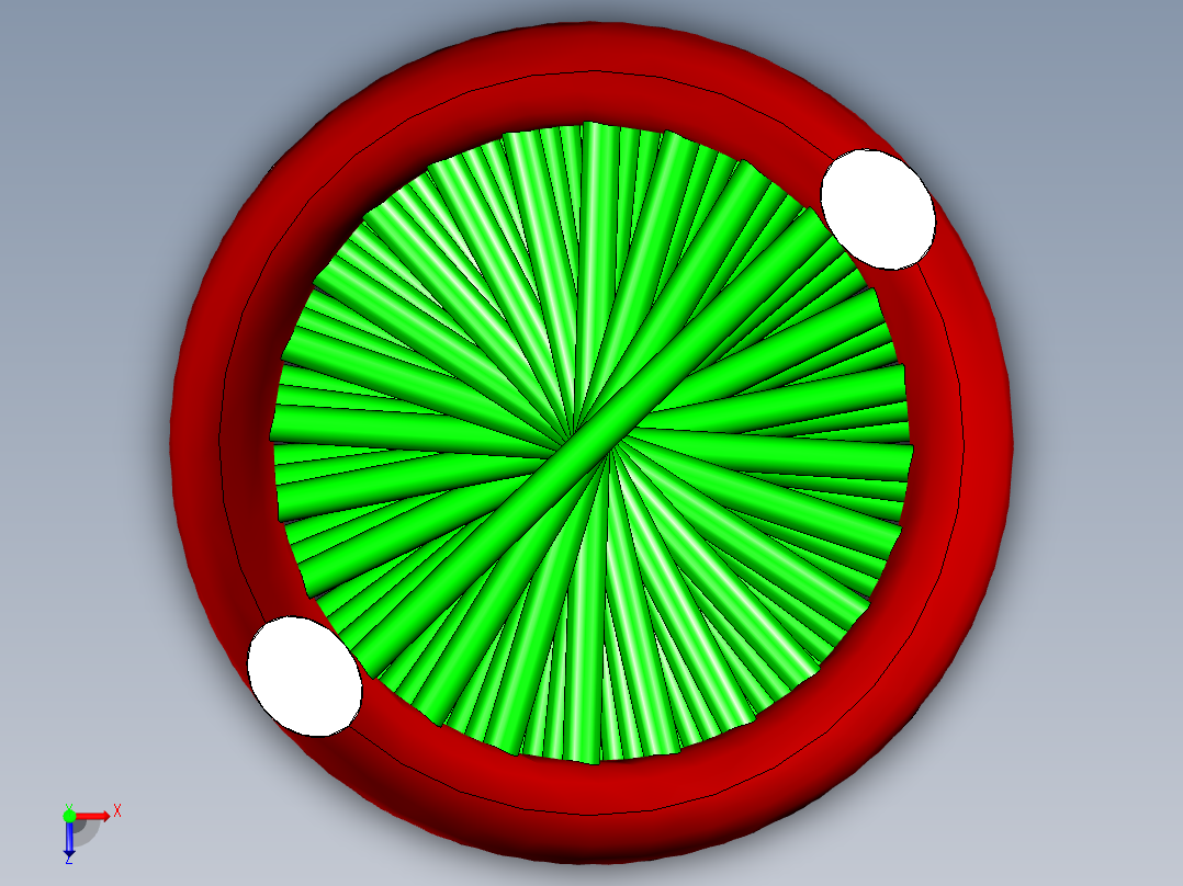 DNA基因染色体10俯视图