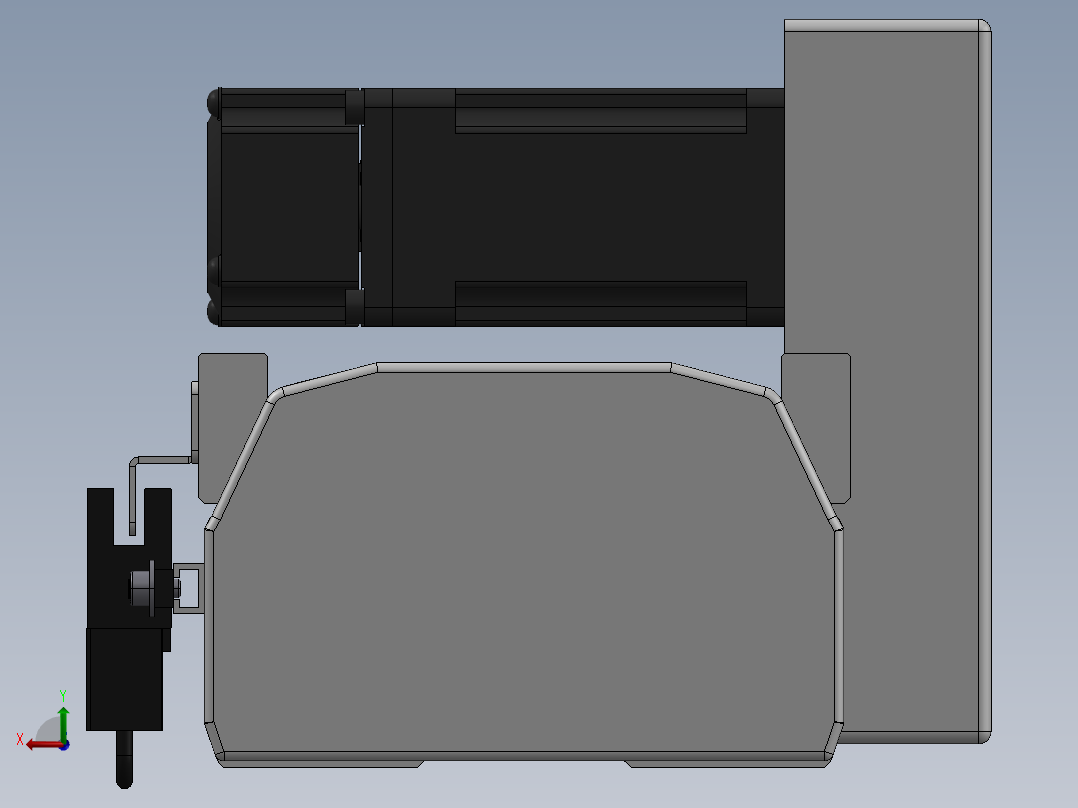 精密模组MT100-L78-800-LU-M10-C4后视图