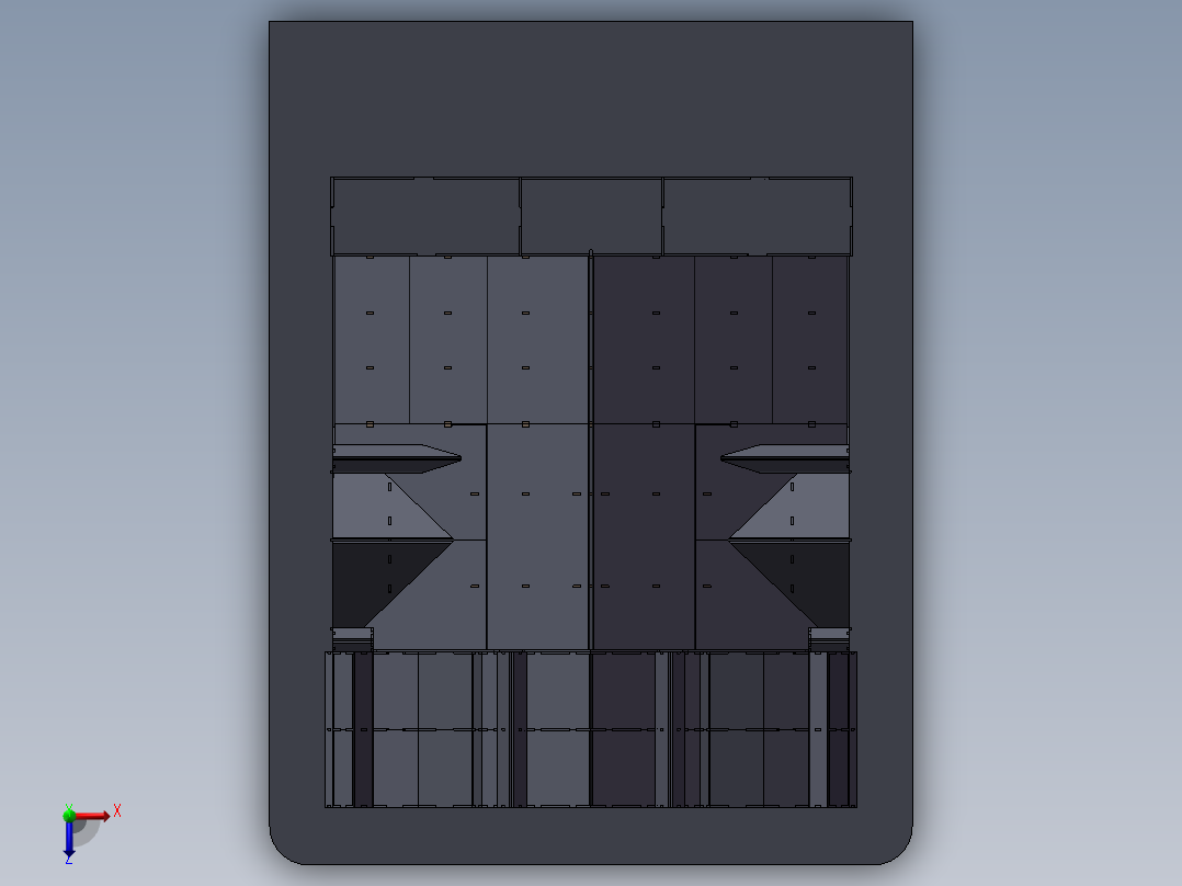 巴黎圣母院大教堂俯视图