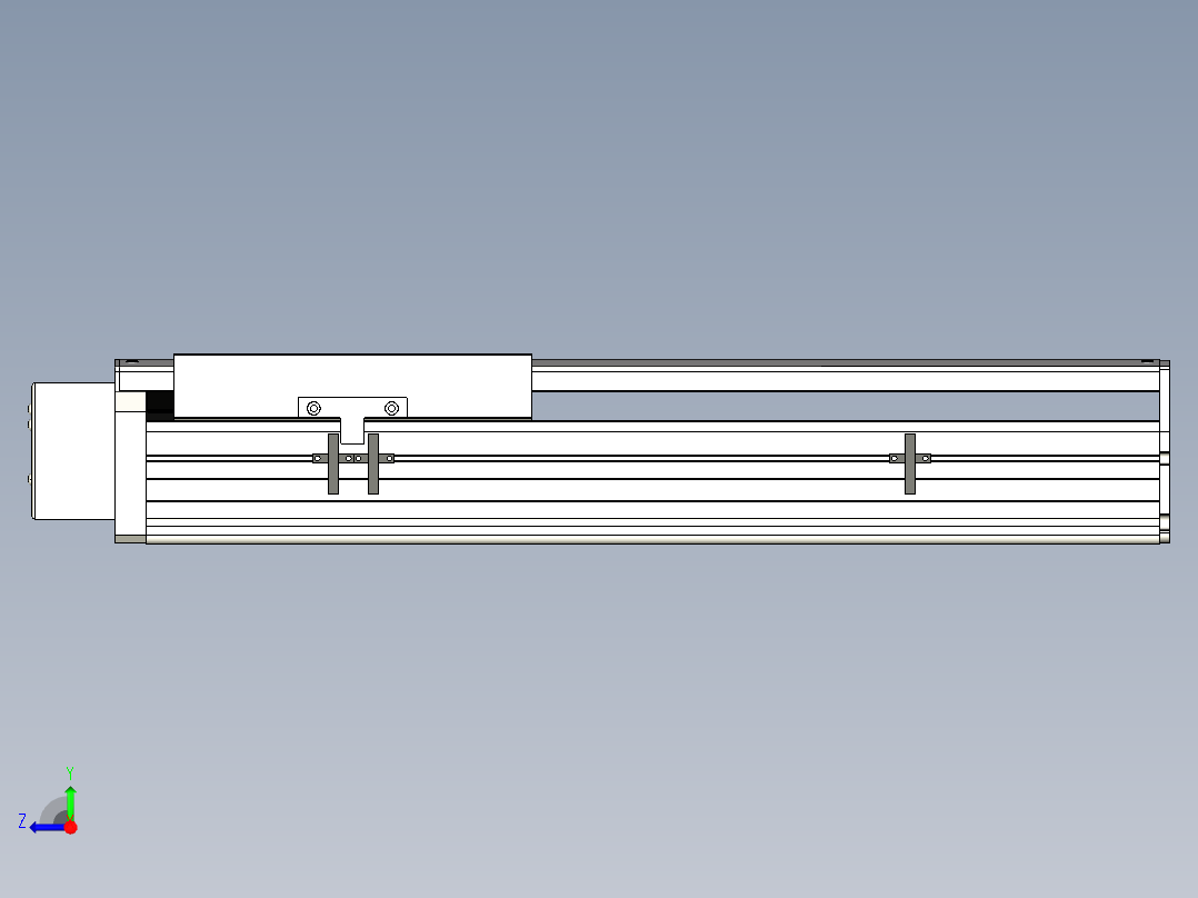 Toyo东佑达直线模组-ETH22-350-BR-750W右视图
