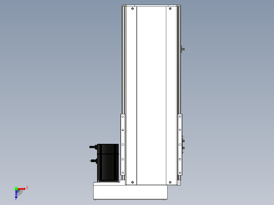Toyo东佑达直线模组-ETH22-350-BR-750W俯视图