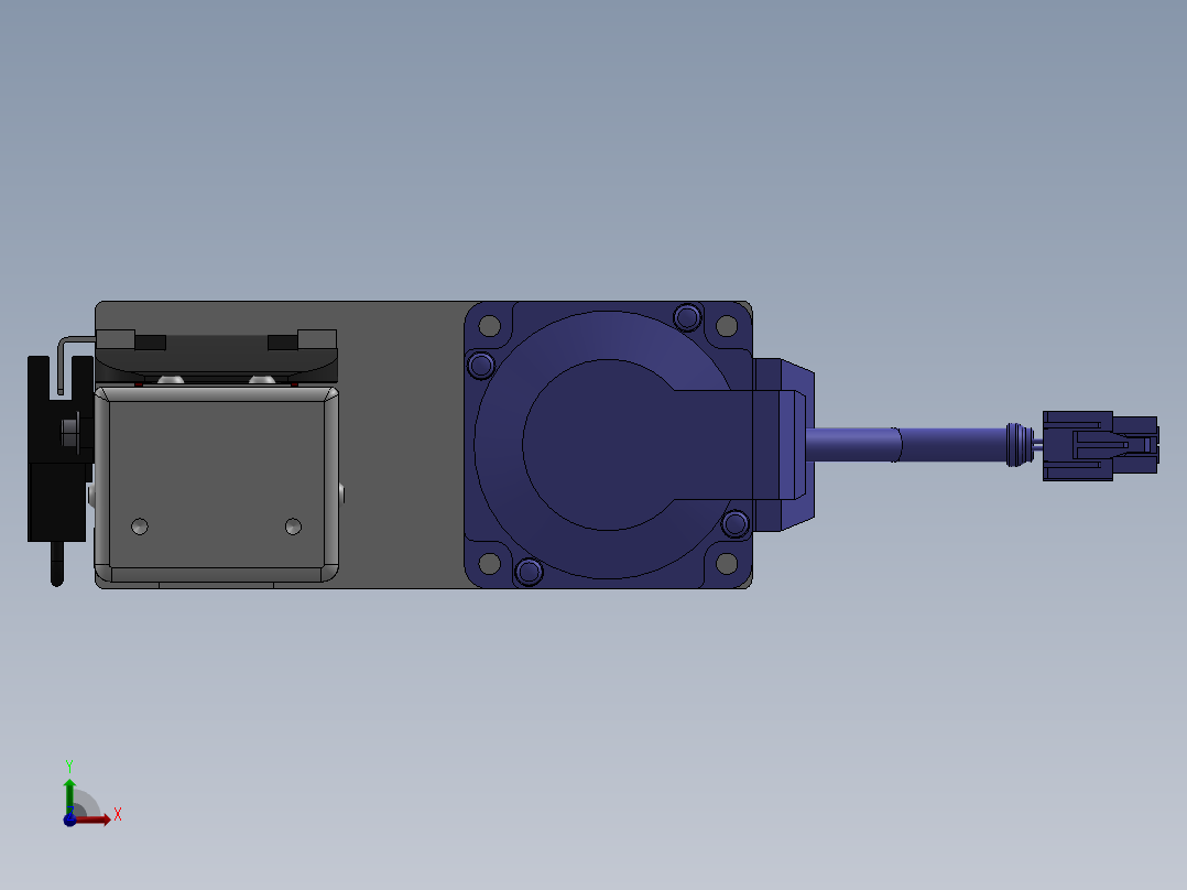 精密模组MY50-T10-600-BR-P20B-C4-C前视图