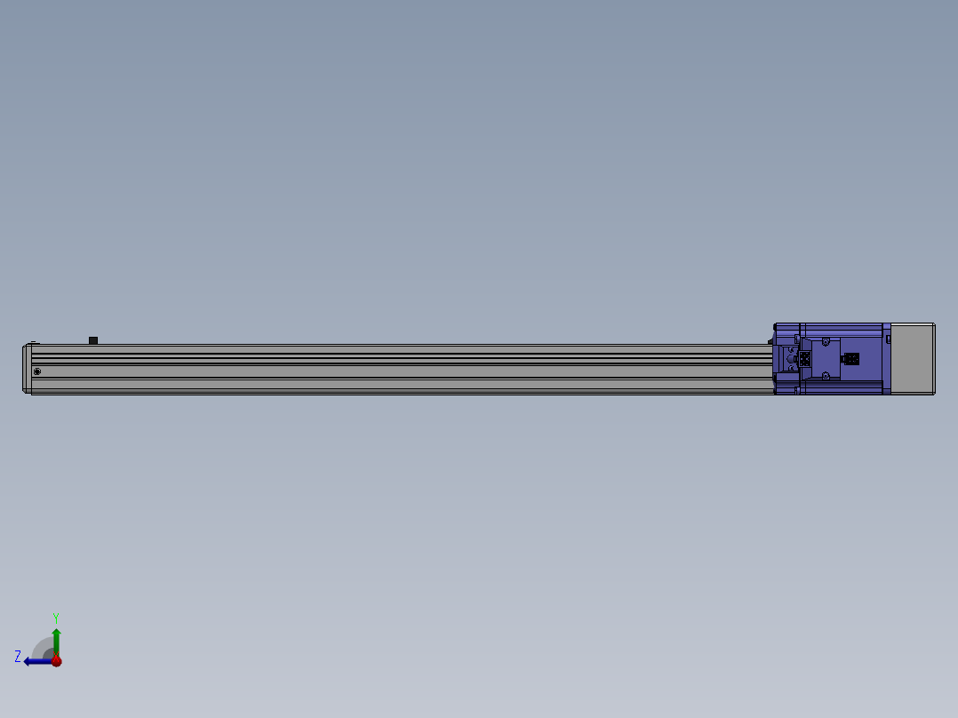 精密模组MY50-T10-600-BR-P20B-C4-C右视图