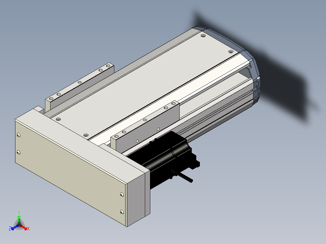 Toyo东佑达直线模组-ETH17-150-BL-M40正等轴测图