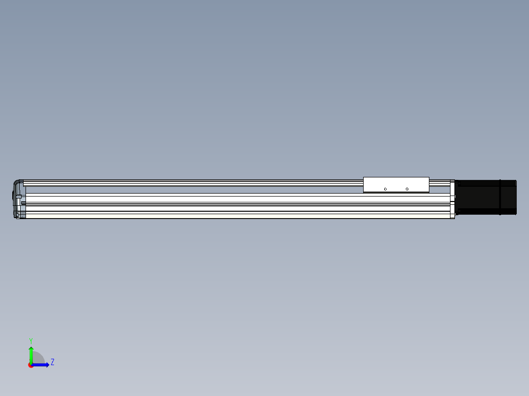 Toyo东佑达直线模组-ETH17-750-BC-M75左视图
