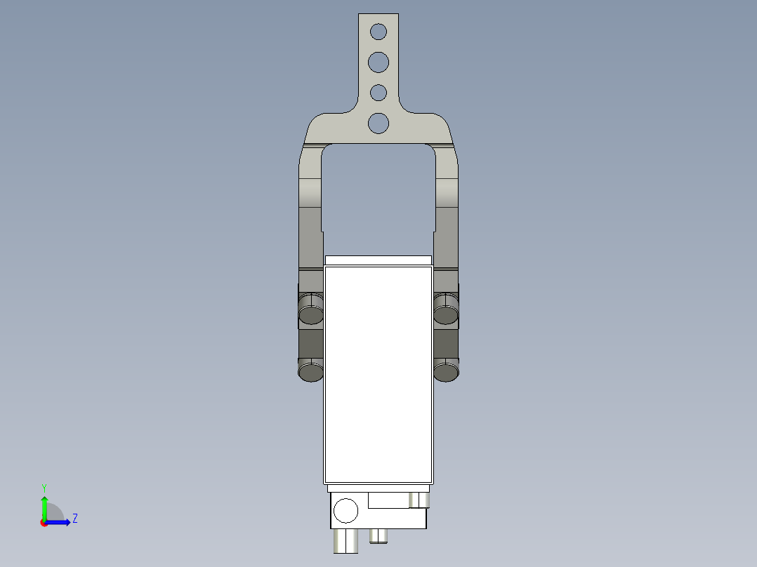德克斯TUNKERS气缸数模V_63_1_A90_T12左视图