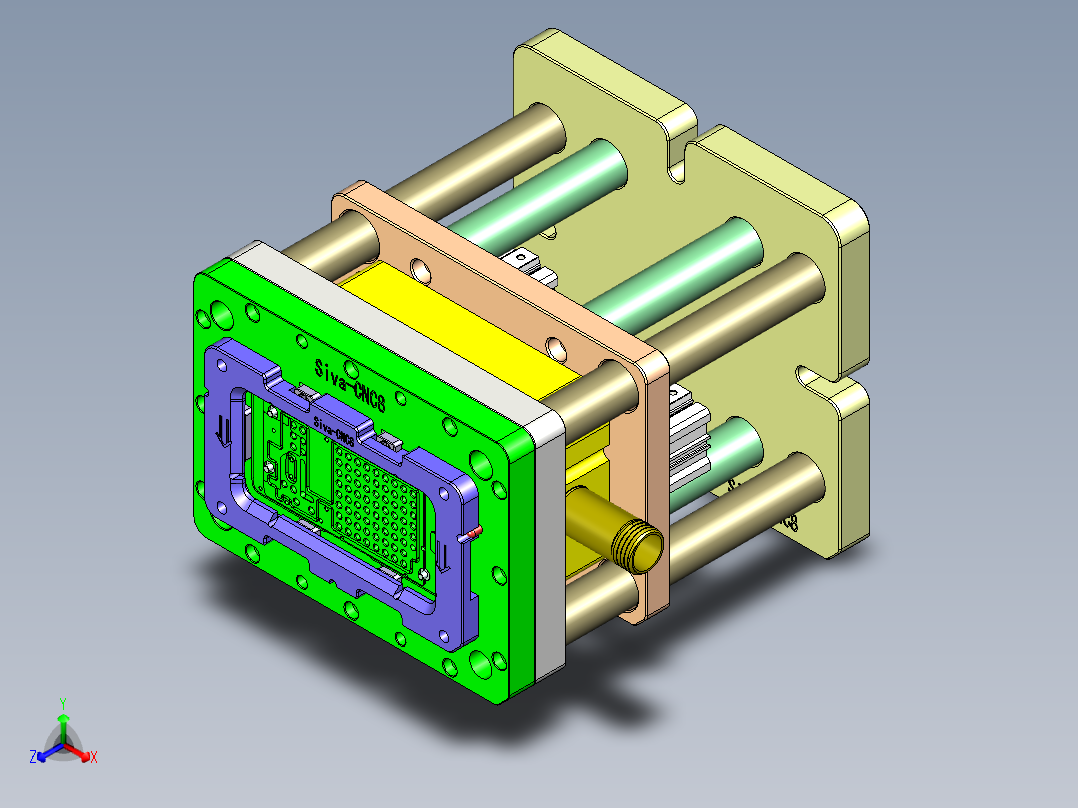 Siva-CNC8-0628正等轴测图