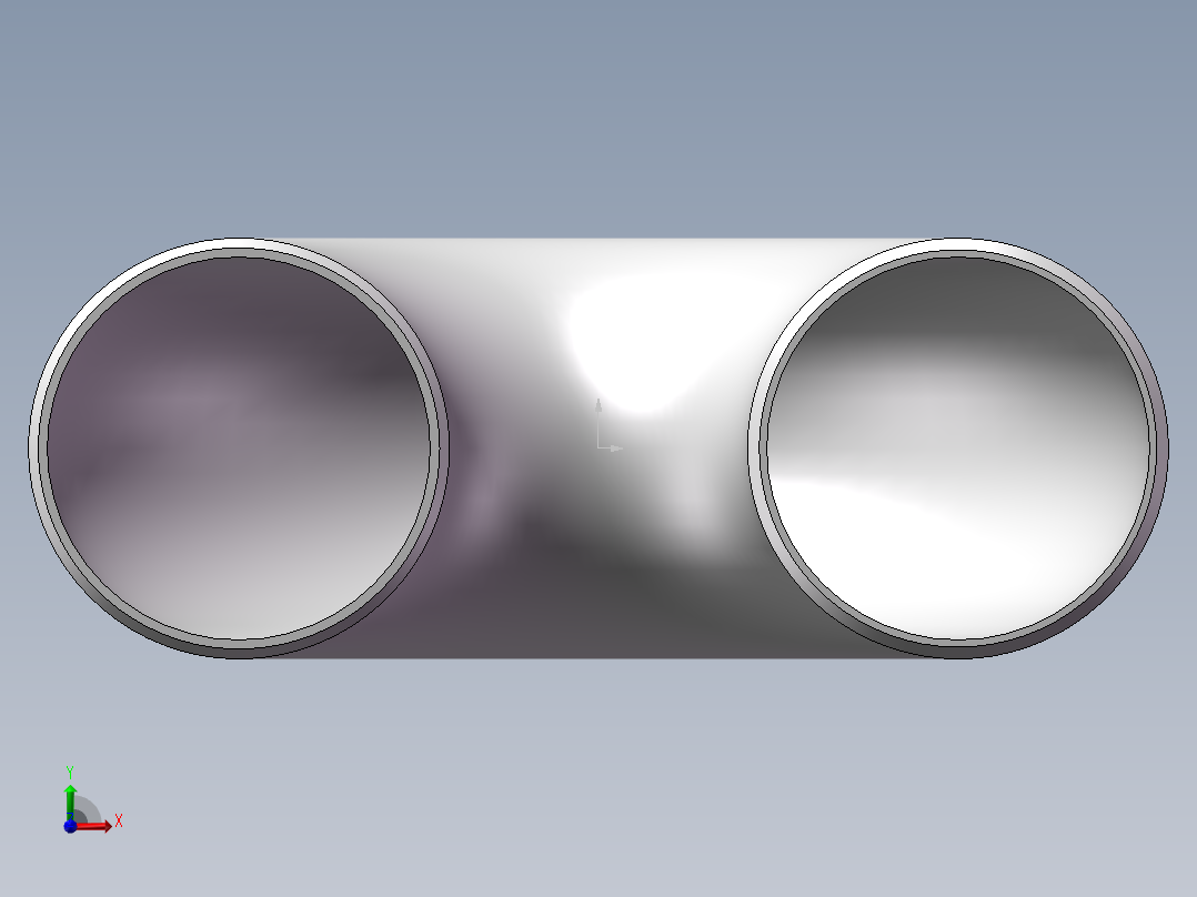 180°等径焊接弯头库前视图