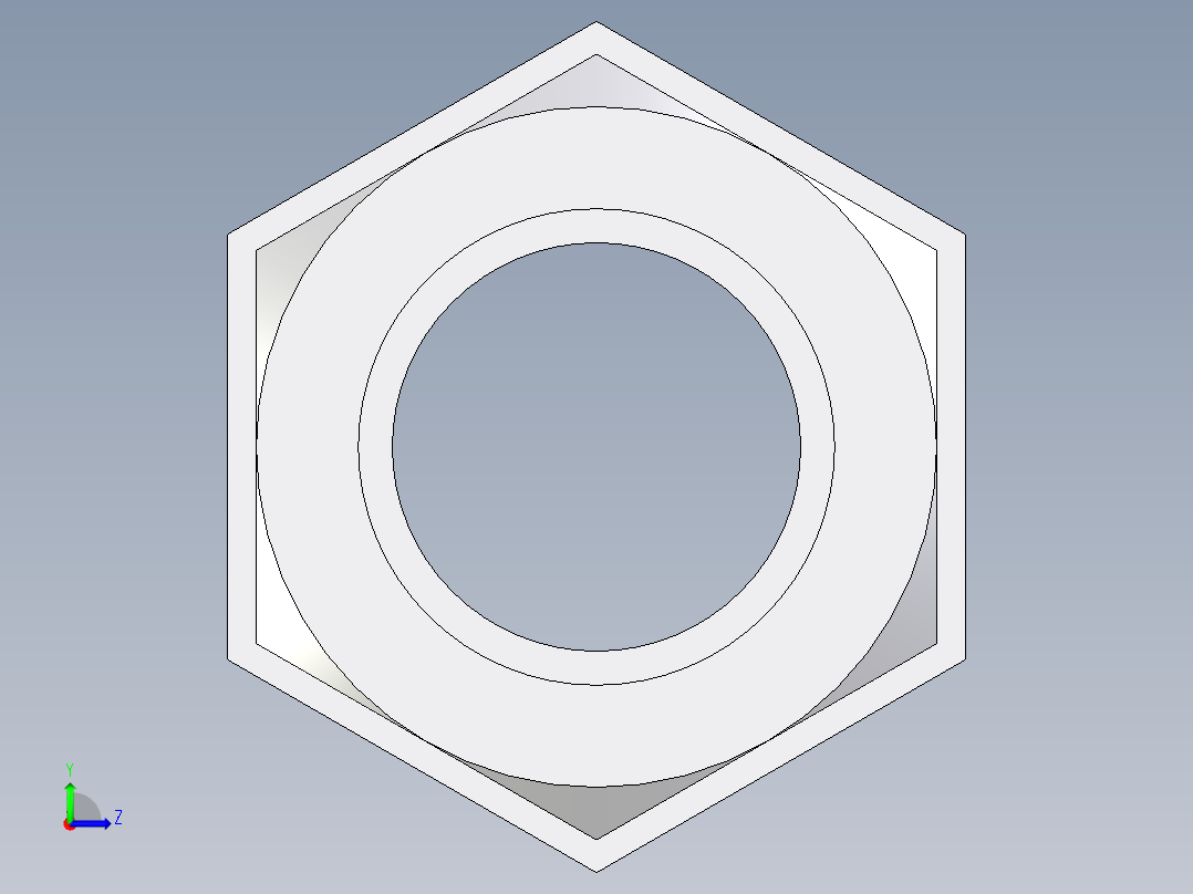 卡套式工业通用硬管接头EO_Bulkhead_union_SV42L71左视图