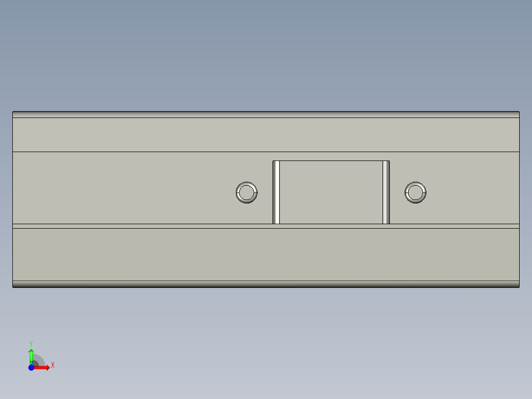 基恩士N-42_kc图纸模型前视图