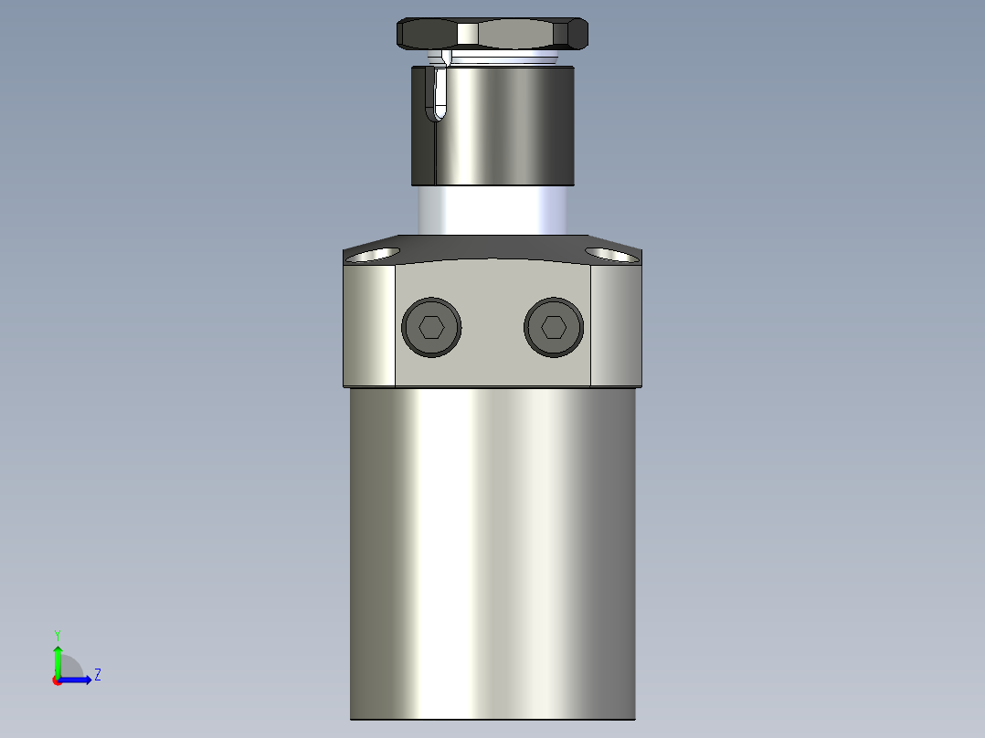 KOSMEKLHS1050-CL-Y45多系列多零件图纸模型左视图