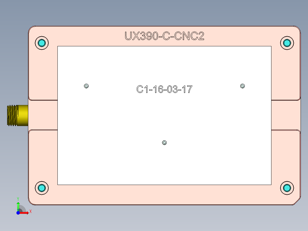 UX390-C-CNC2-0603前视图