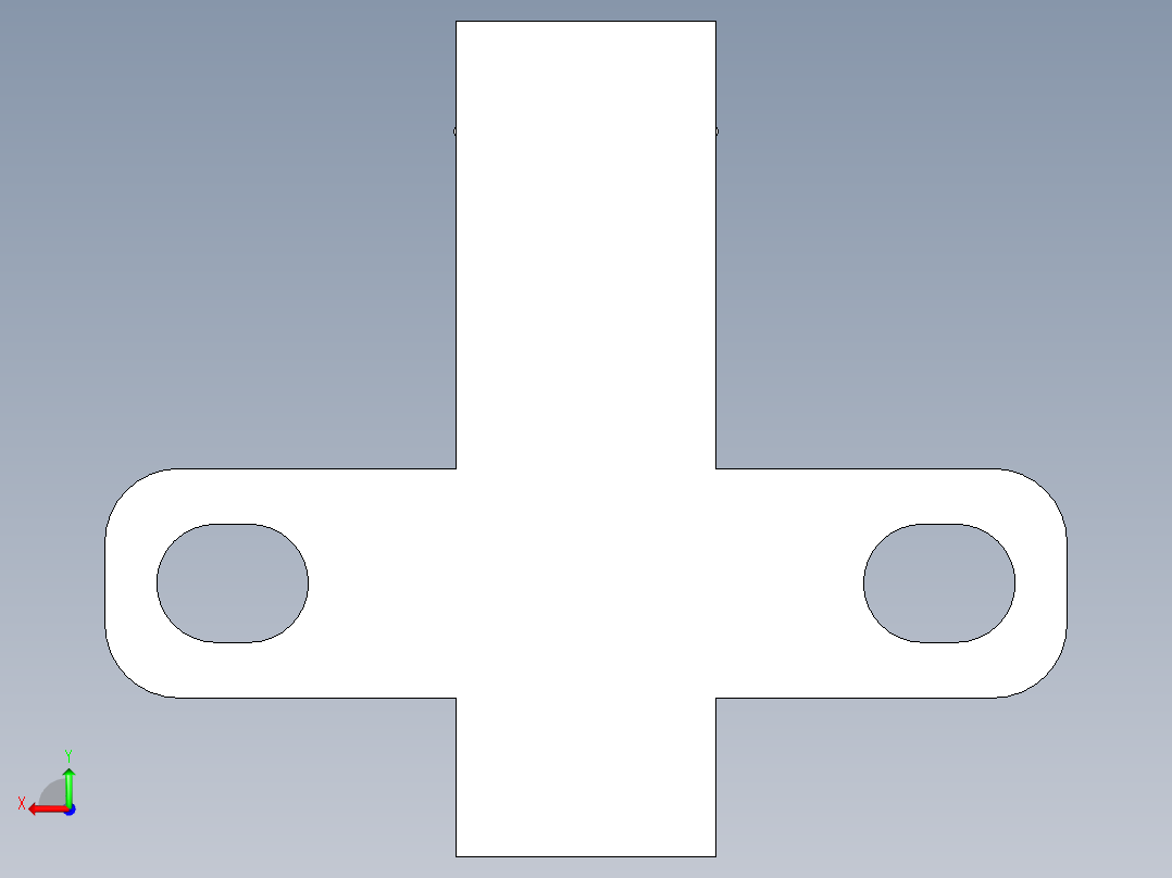 槽型光电传感器LU-T65_3D后视图