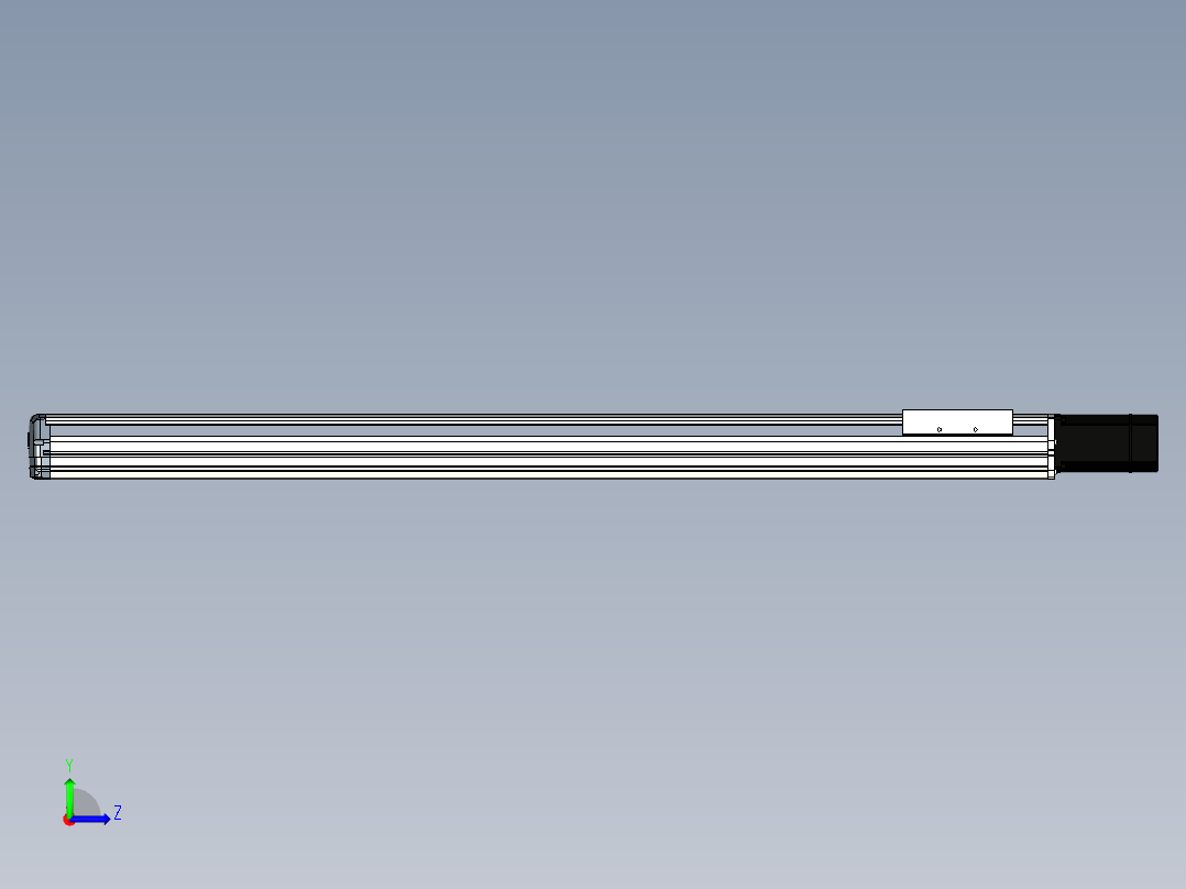 Toyo东佑达直线模组-ETH17-1150-BC-M75左视图