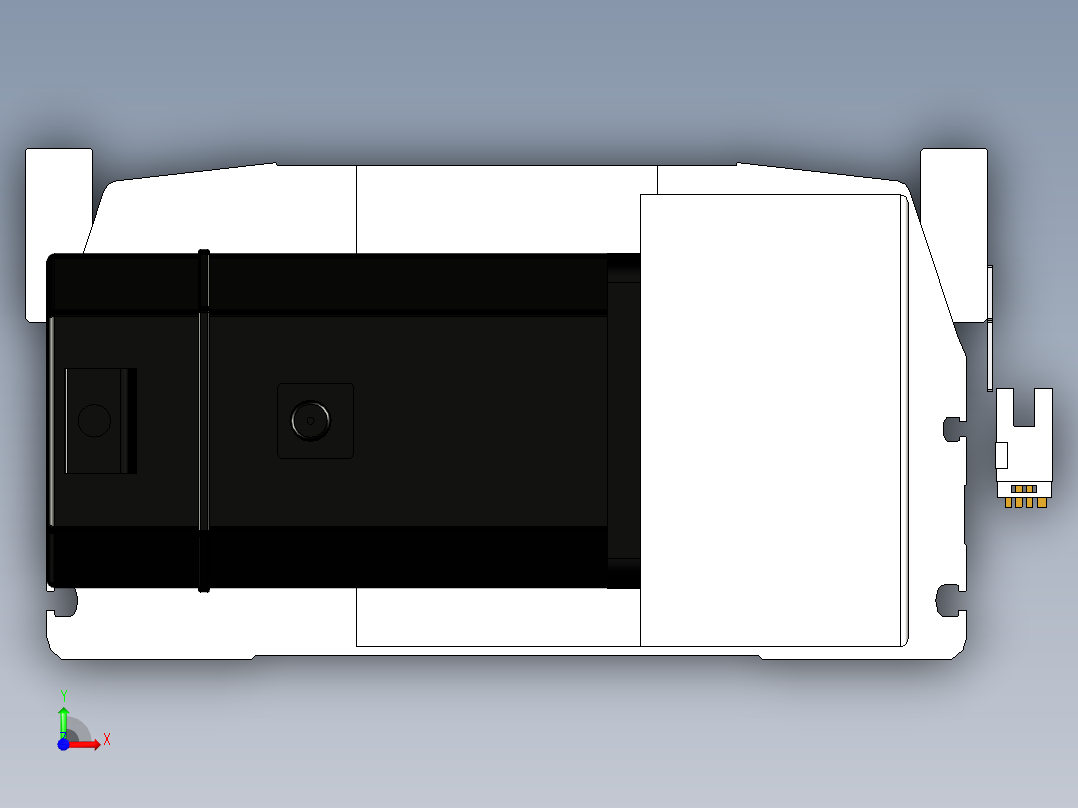 特注六滑塊ETB22-L40-2400-R-M75-C4前视图
