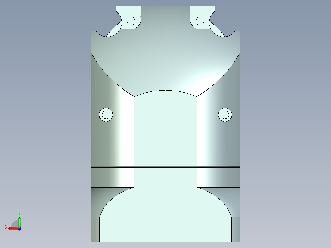 直齿孔ZPLE120-L3 22-110-145-M8.stp后视图