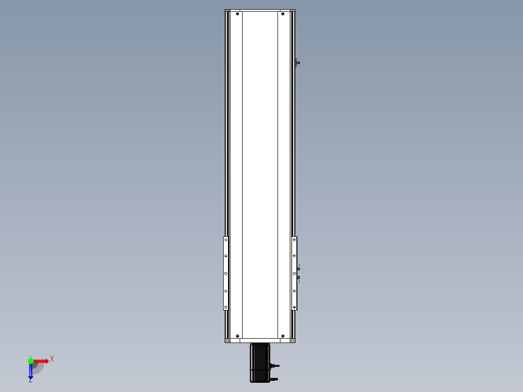 Toyo东佑达直线模组-ETH22-650-BC-400W俯视图
