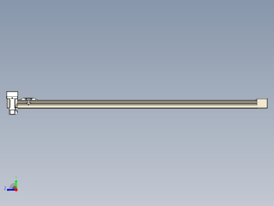 同步带全封闭直线模组TPA-HCB-65S-90-L1250-MR-C-P10-N3右视图