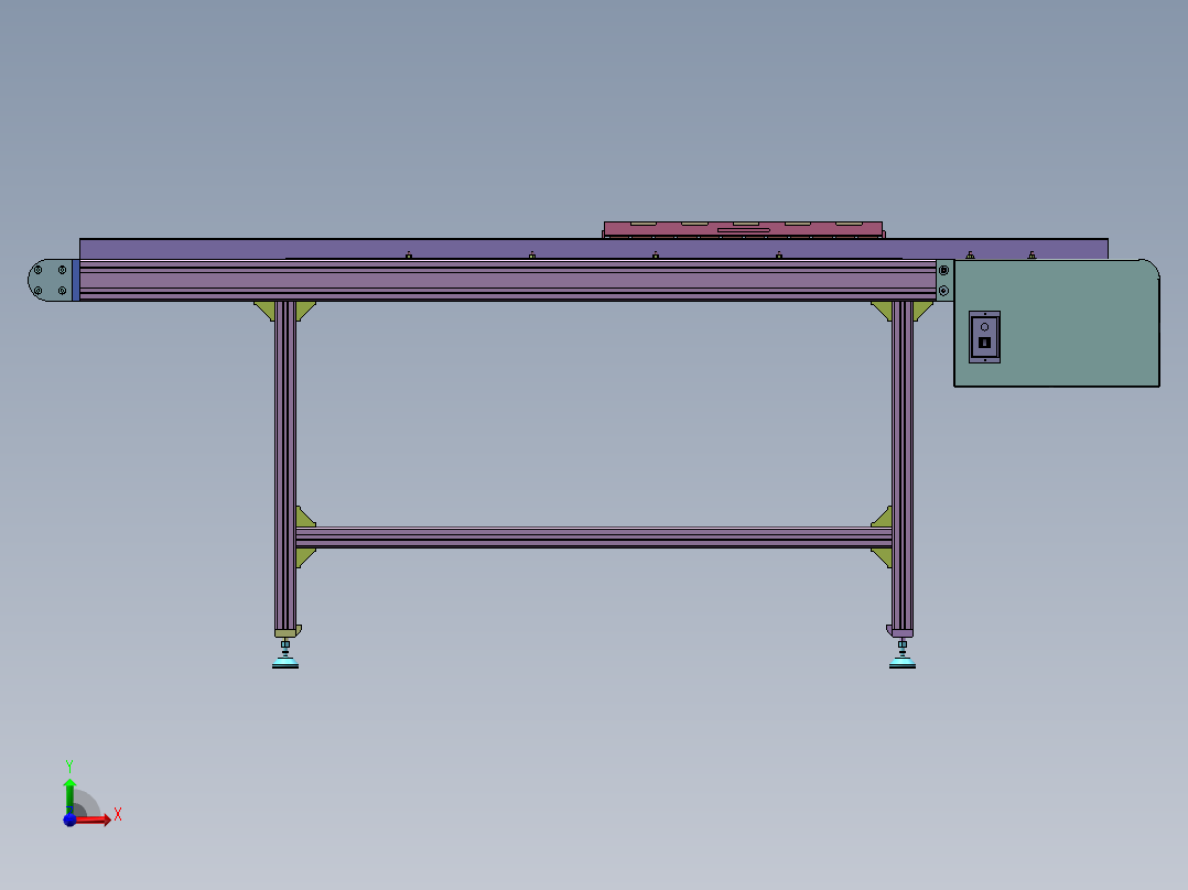 育苗自动输送系统   sw22前视图
