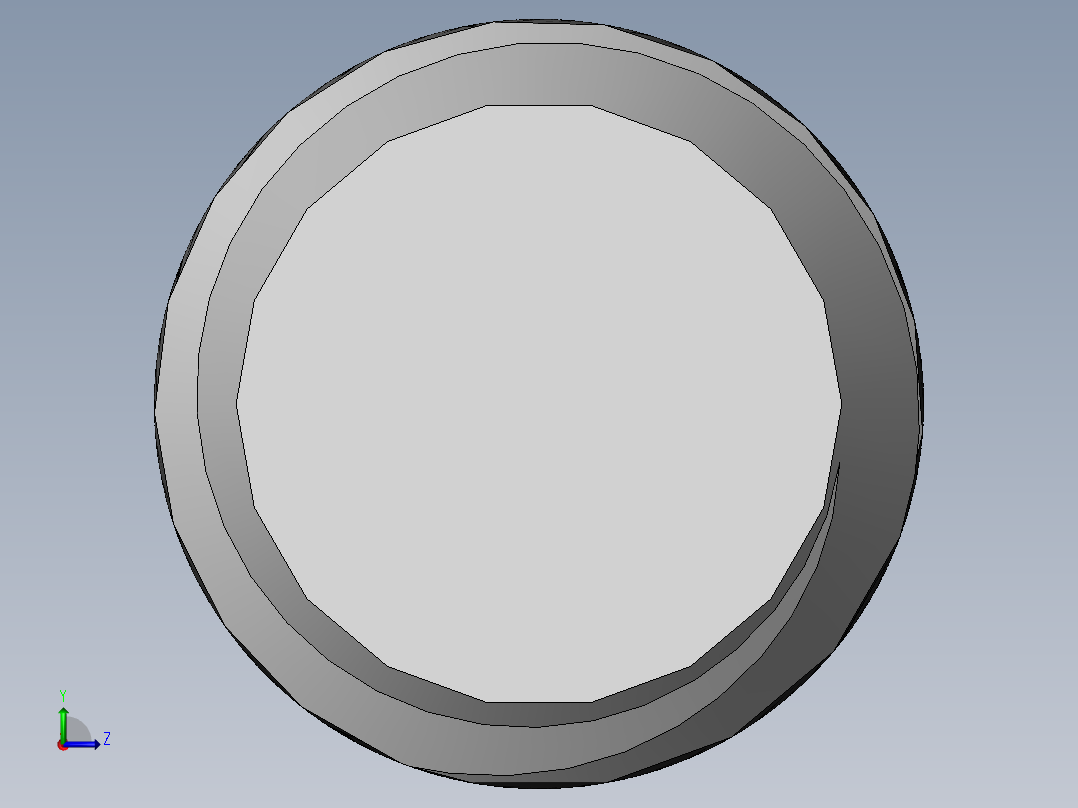 DIN 913-ISO 4026 固定螺钉-M8 L=30.SLDPRT左视图