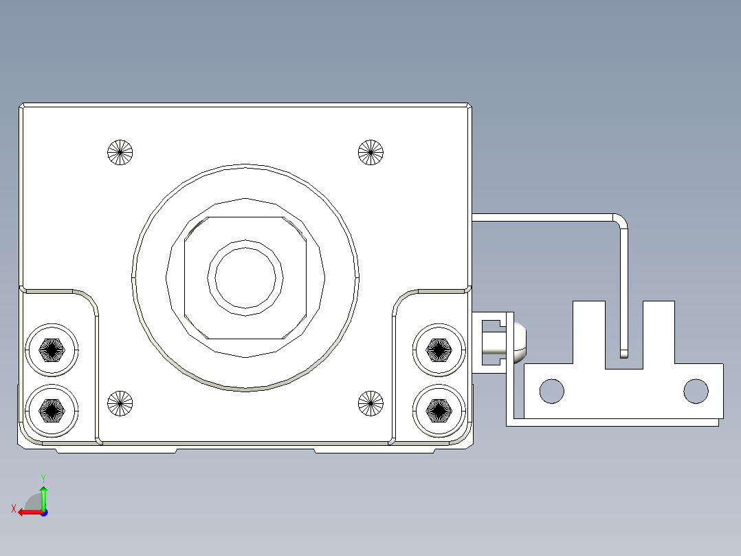 钢基模组-TPA-KSR-6005C-400A1-M-H0S1后视图