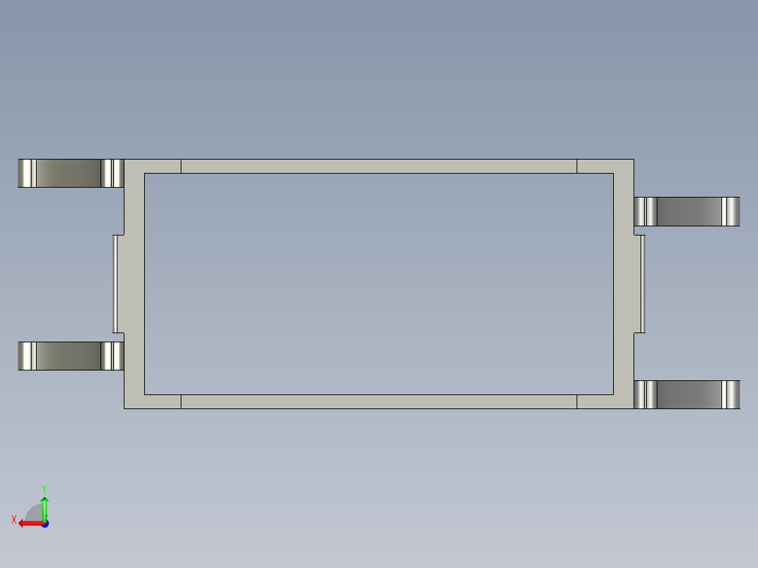 基恩士OP-76876_kc图纸模型后视图