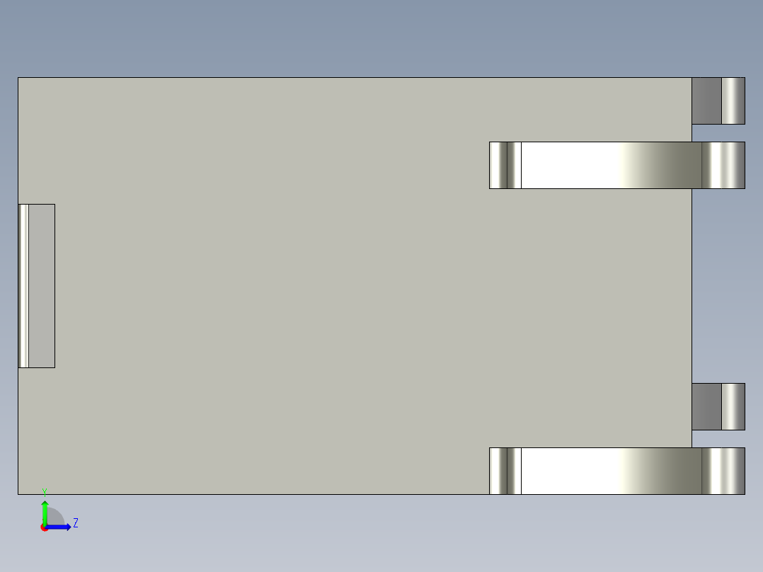 基恩士OP-76876_kc图纸模型左视图