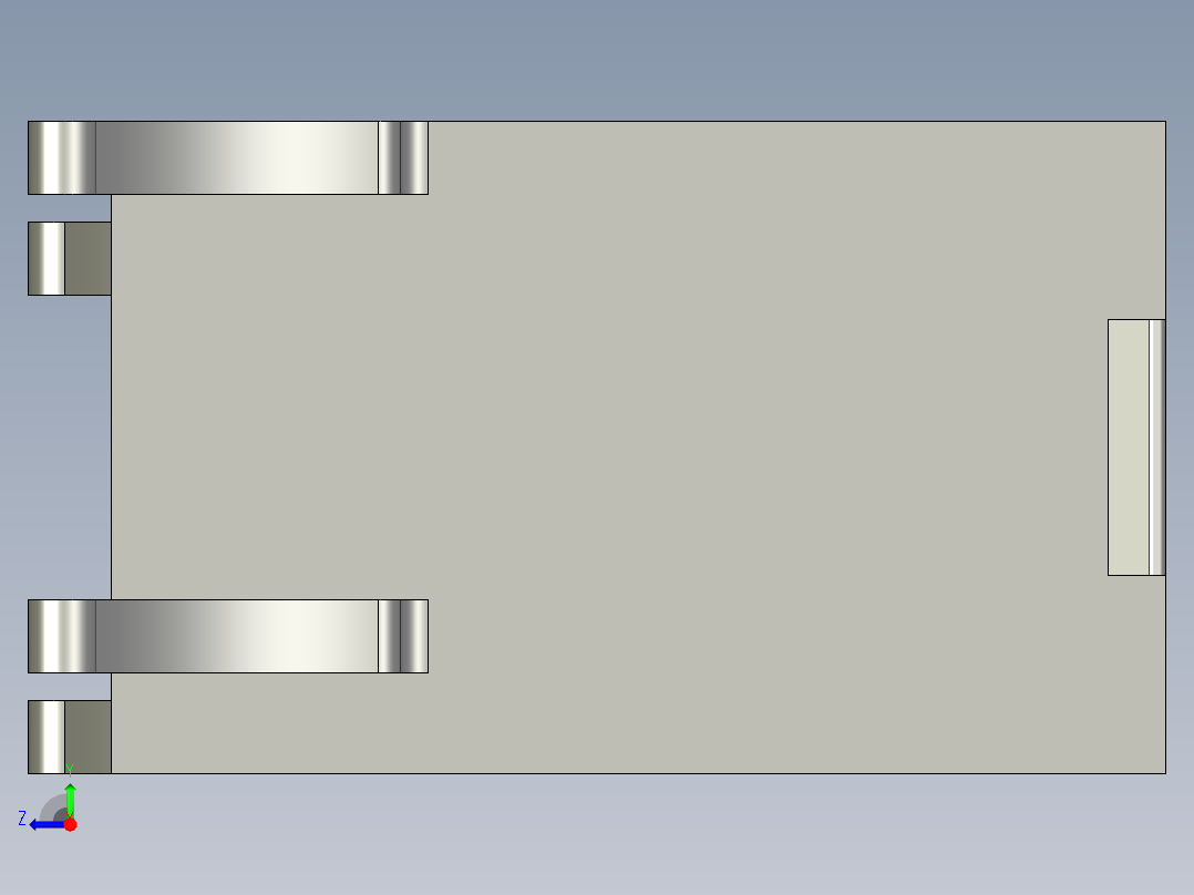 基恩士OP-76876_kc图纸模型右视图