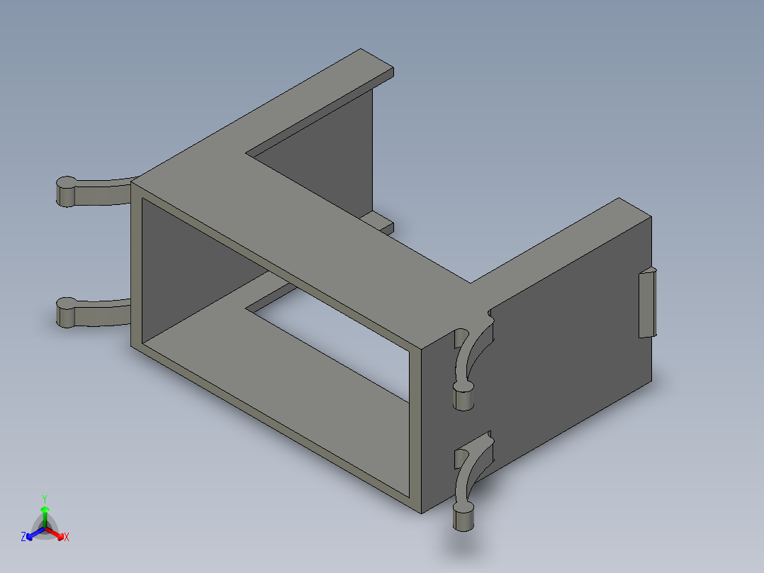 基恩士OP-76876_kc图纸模型正等轴测图