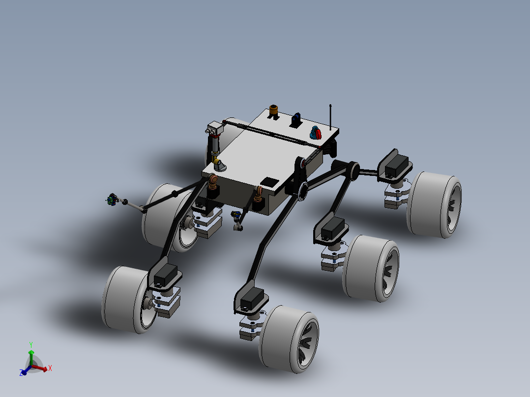 火星漫游者主视图