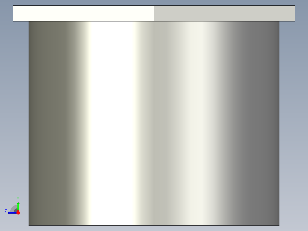 船舶管路系统SeaCor_ReducerBushing_SxSPIG_37J137211_1.5in x 1in右视图