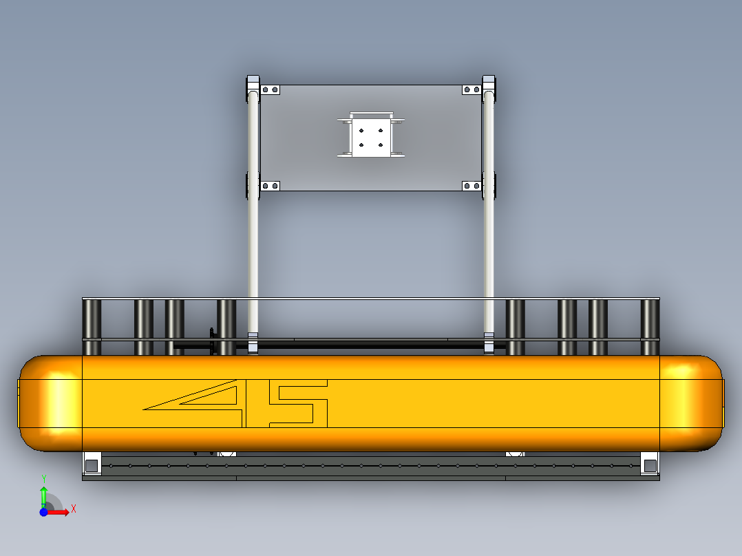 B2004462-FRC比赛机器人前视图